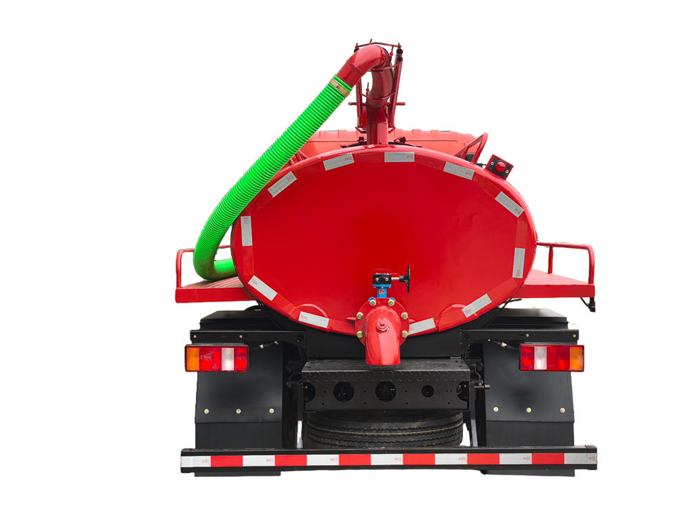 HOWO RHD 4000L septic suction truck