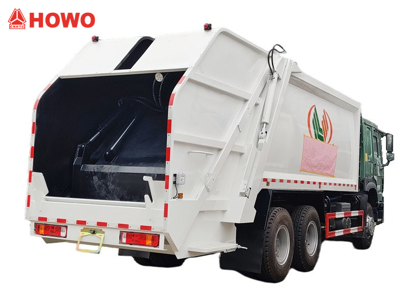 HOWO 22cbm rear loader truck