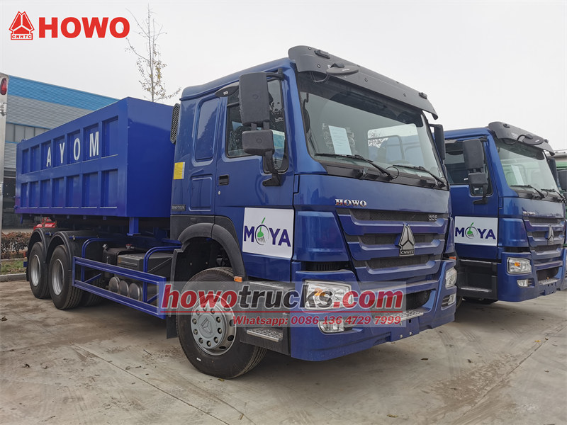 HOWO Hook loader truck for export to Africa