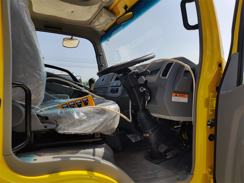 HOWO RHD hook loader truck cabin
