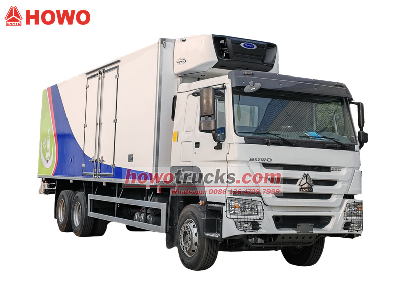 Howo 380HP freezer van