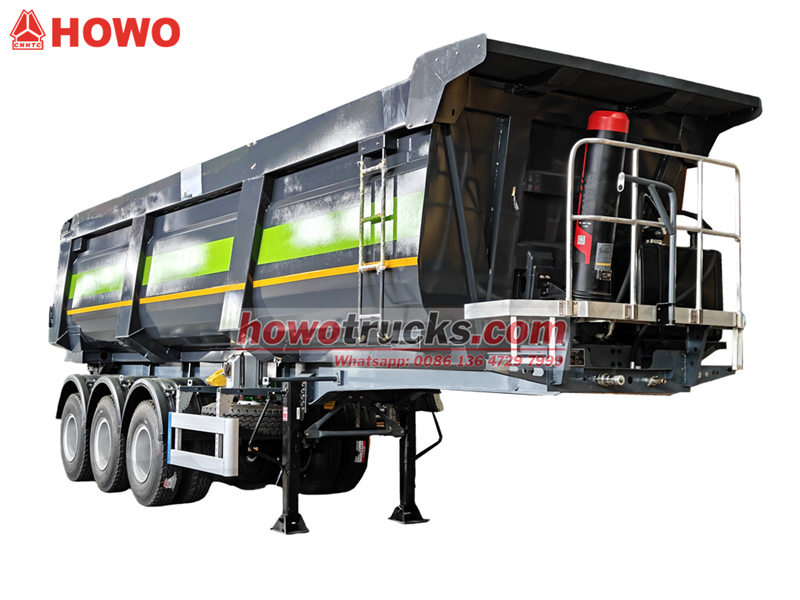 3 axle dumper semitrailer