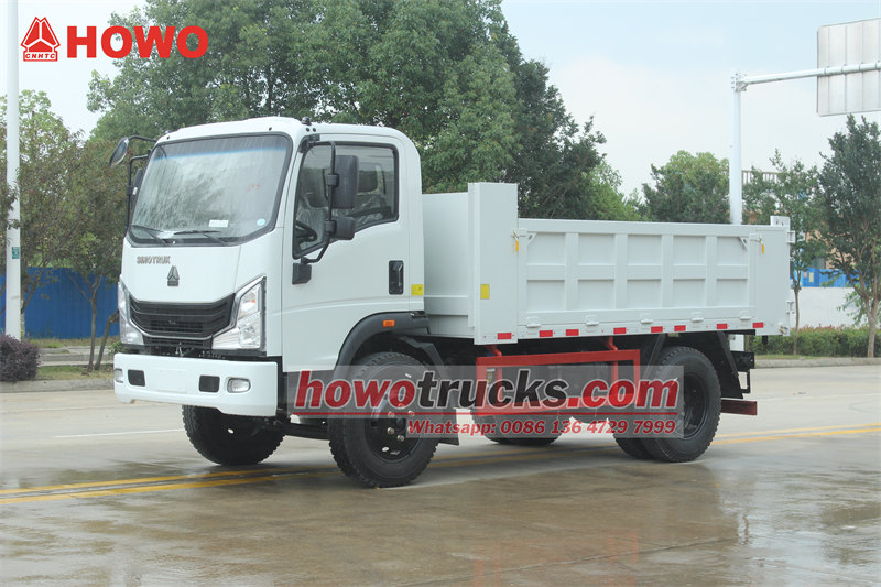 HOWO 6 ton light duty tipper truck