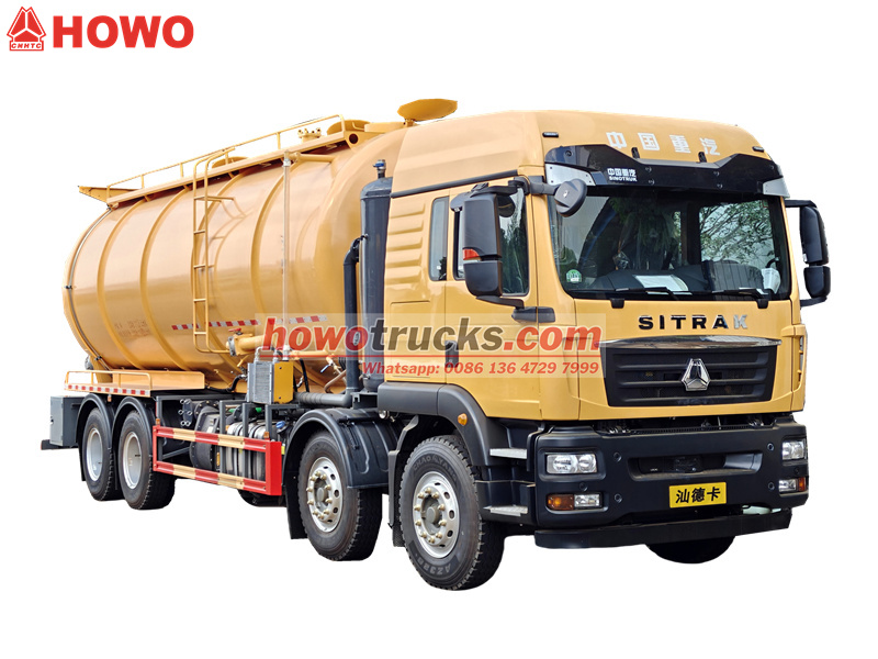 Sewer clean tank trucks HOWO
