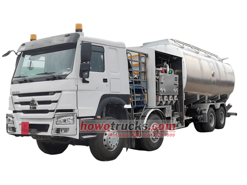 Autocisterna per il rifornimento di aeromobili Howo