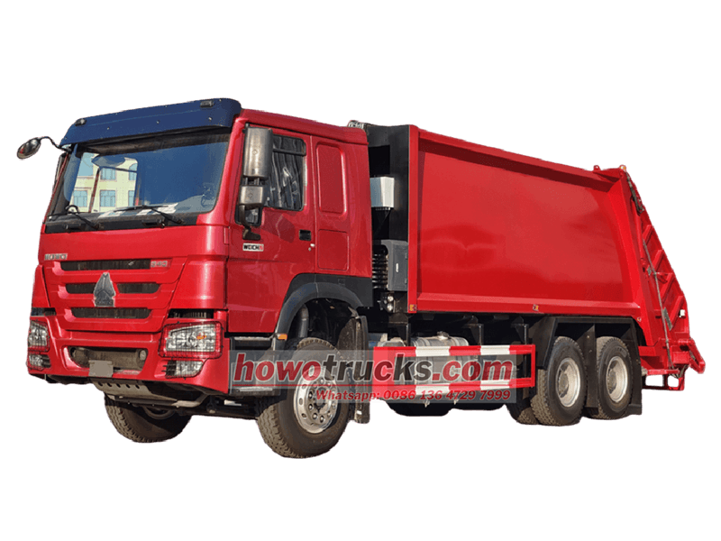 Camion della spazzatura Howo