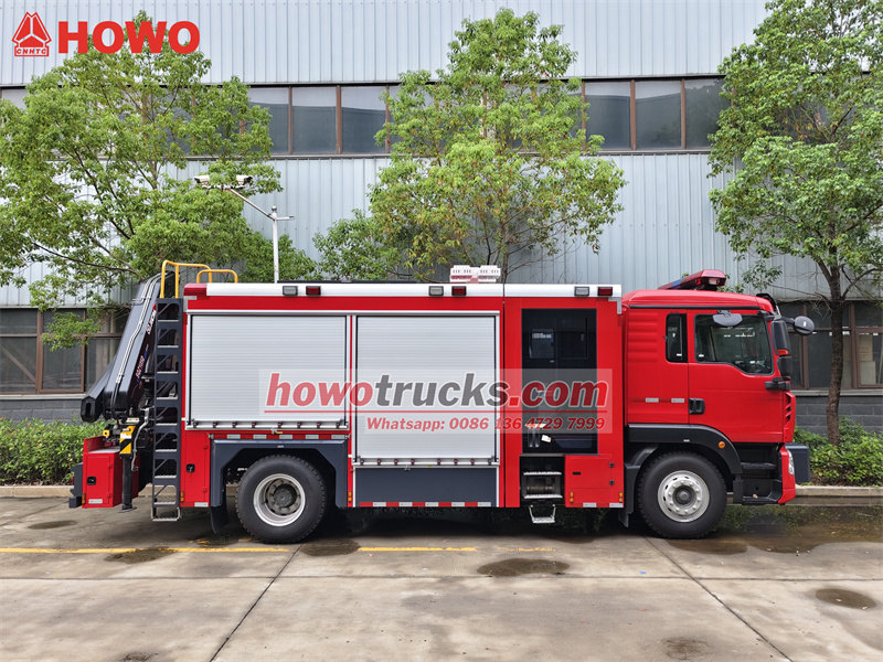 HOWO fire rescue truck