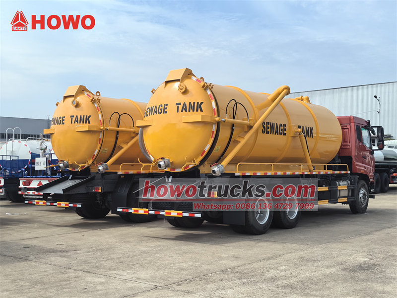 SINOTRUK HOWO vacuum trucks for export