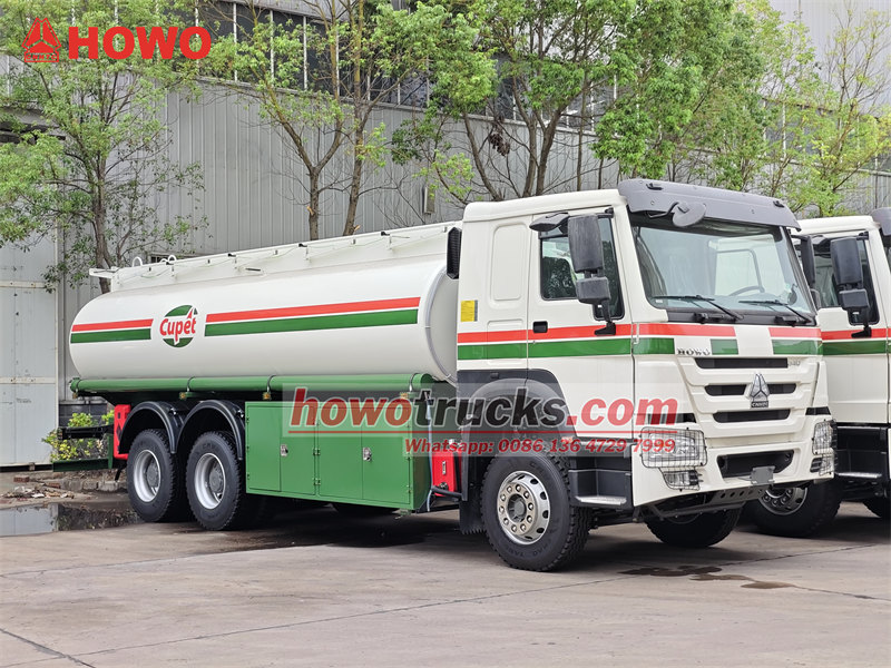 HOWO 10 wheeler oil tank truck