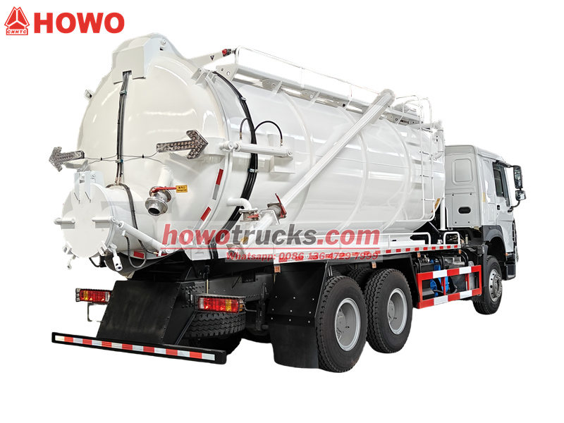 Howo 6x4 Sewage Vacuum Tanker