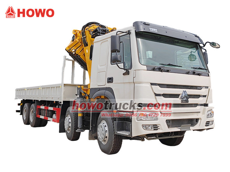 HOWO heavy duty crane truck