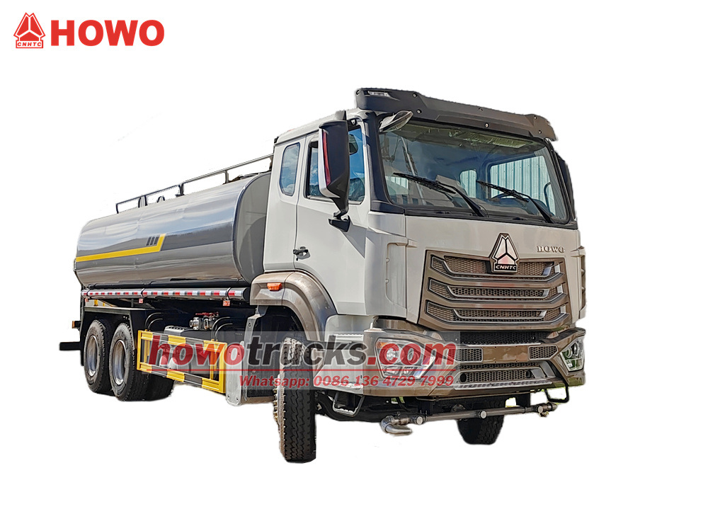 HOWO 18000 liters stainless water tanker truck HOWO 18000 liters stainless water tanker truck