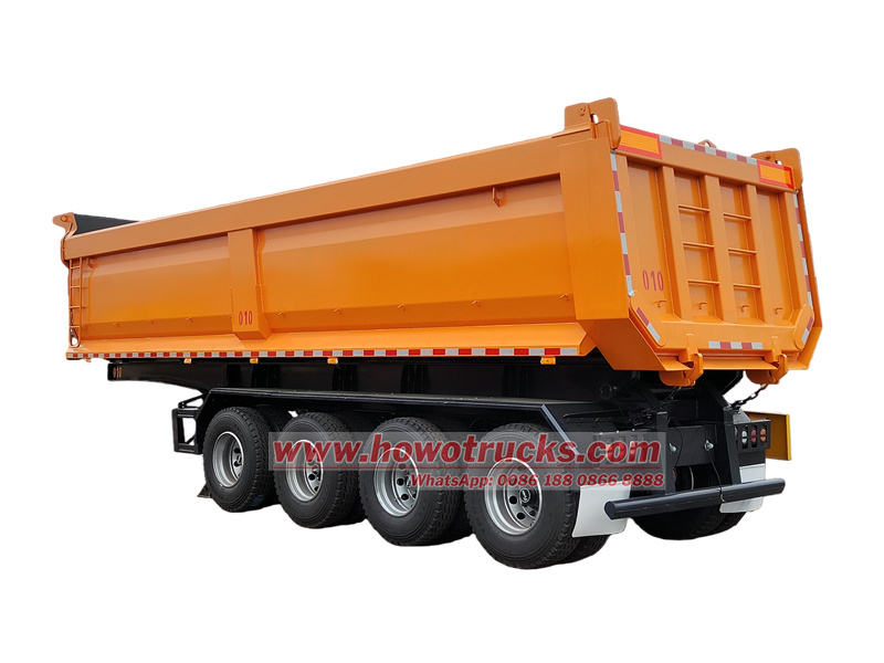 Tipper semi-trailer
