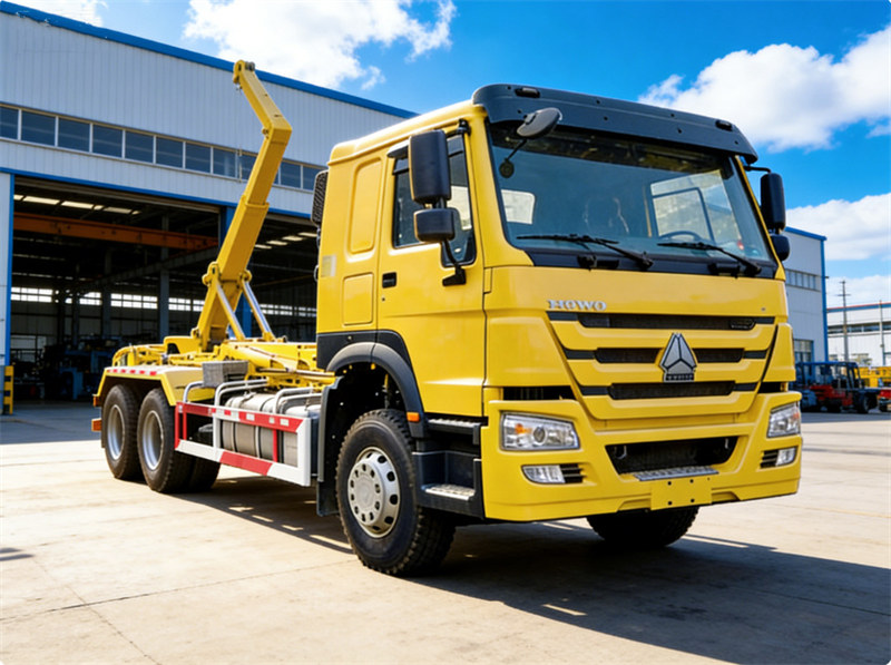 Howo 20CBM garbage hook lift truck