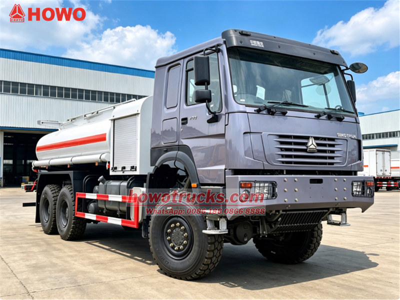 Howo mining 12000L fuel tank truck Howo mining 12000L fuel tank truck