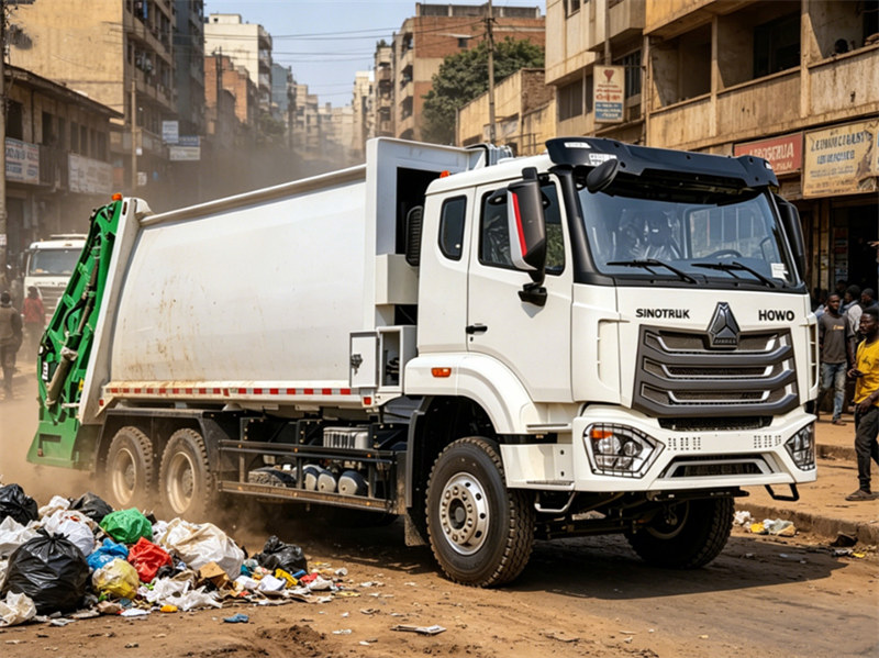 Why are HOWO compactor garbage trucks suitable for Africa?