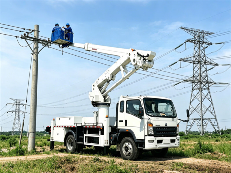 HOWO light duty 18m aerial platform truck