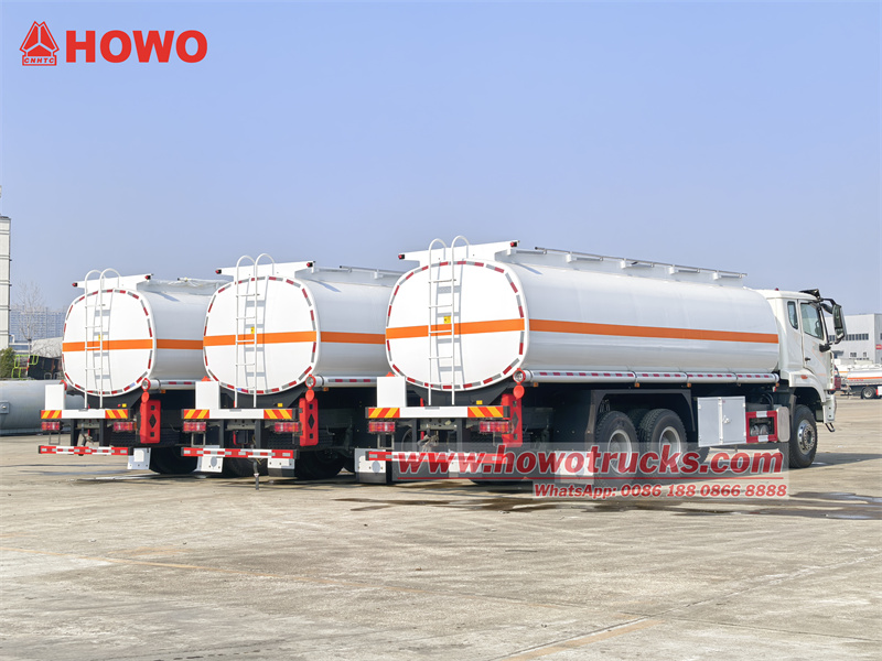 HOWO NX371 6x4 25000L fuel tanker truck HOWO NX371 6x4 25000L fuel tanker truck