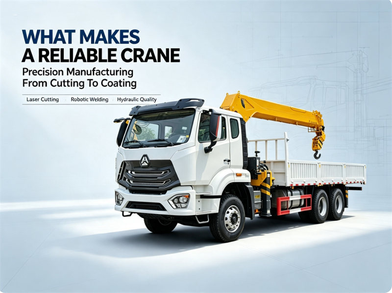 Reliable Truck-Mounted Cranes: Components & Precision Workmanship