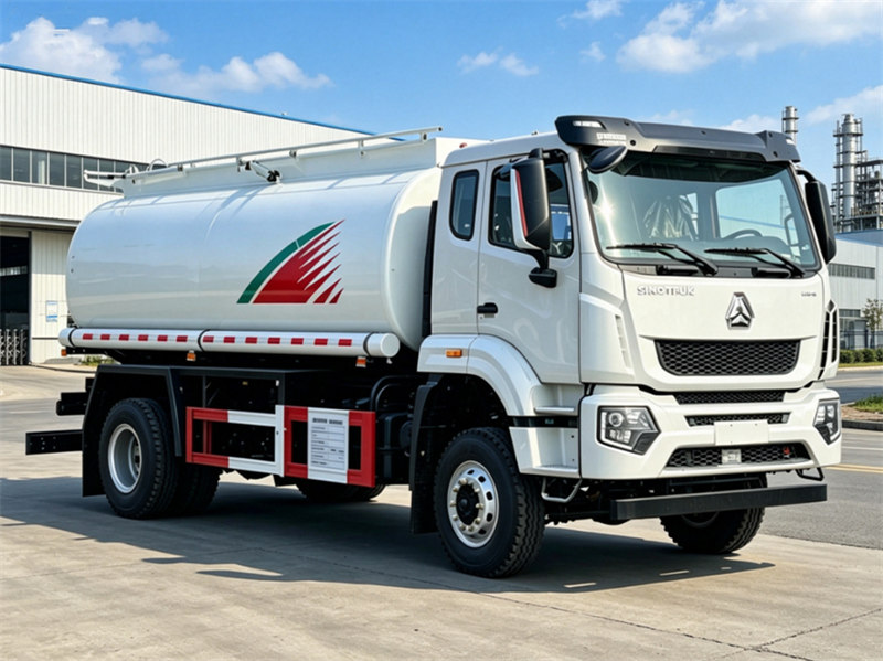 HOWO heavy 12000L fuel tank truck
