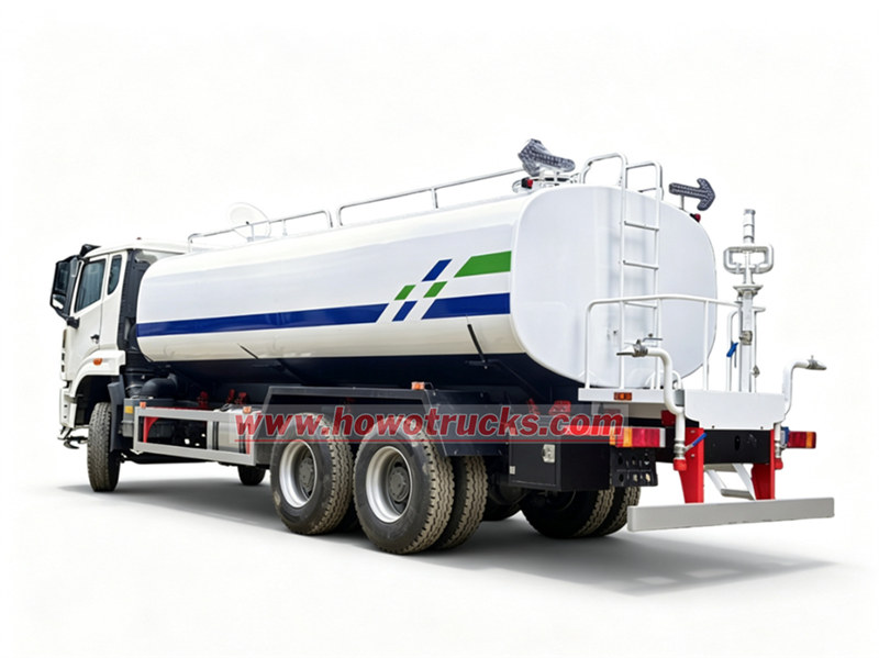 HOWO NX 6x4 water tank truck HOWO NX 6x4 water tank truck